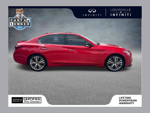 Certified 2023 INFINITI Q50 Sensory w/ All Weather Package