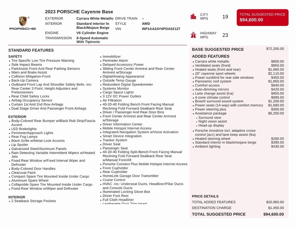 Used 2023 Porsche Cayenne image 24