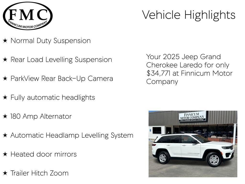 Used 2025 Jeep Grand Cherokee Laredo w/ Trailer Tow Package image 21