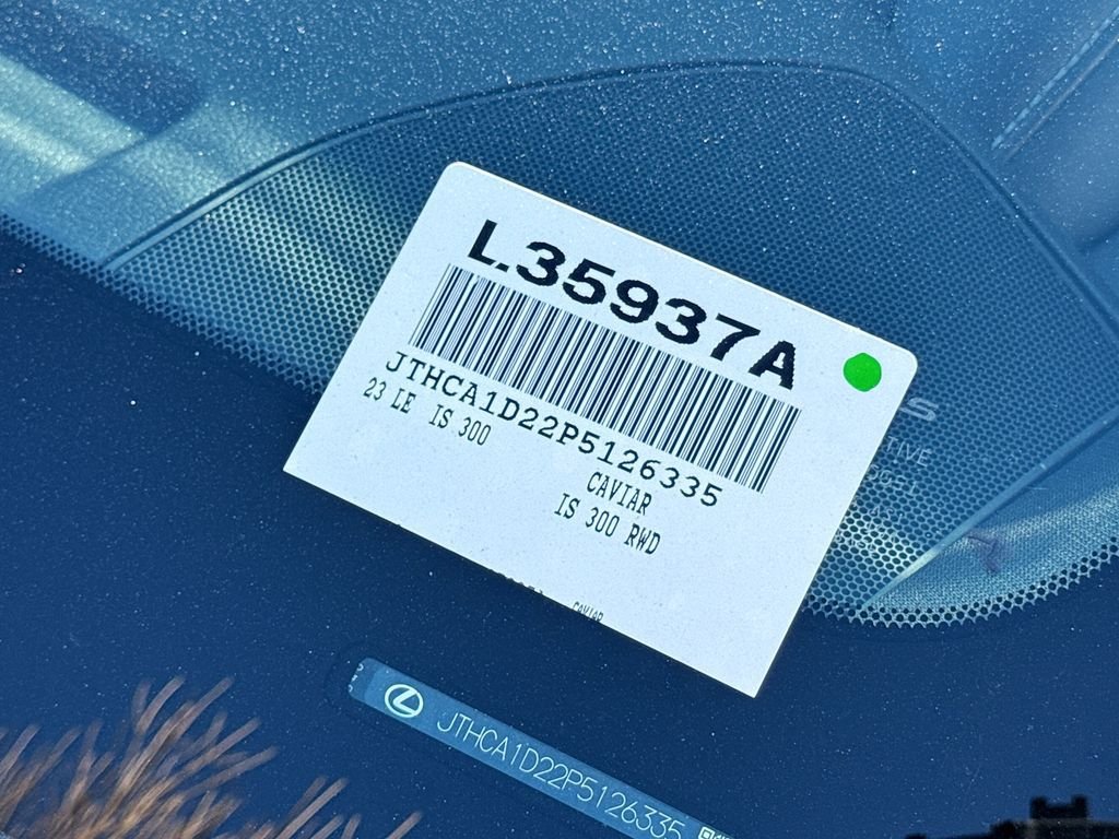 Used 2023 Lexus IS 300 w/ Comfort Package RWD image 17