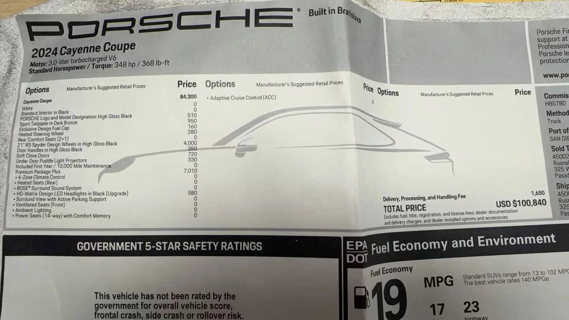 Used 2024 Porsche Cayenne Coupe image 33