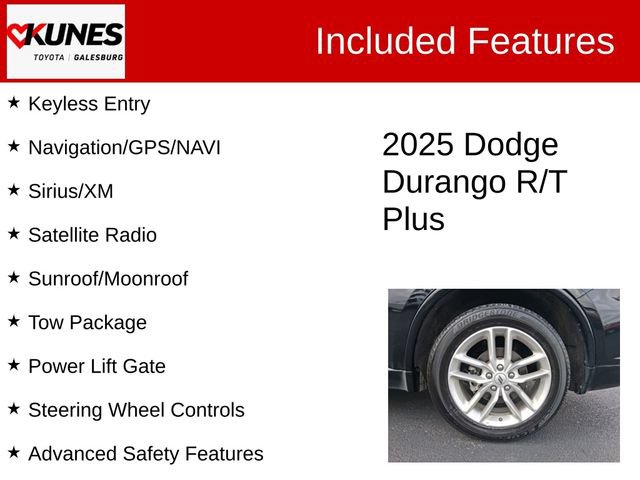 Used 2025 Dodge Durango R/T AWD/4WD image 3