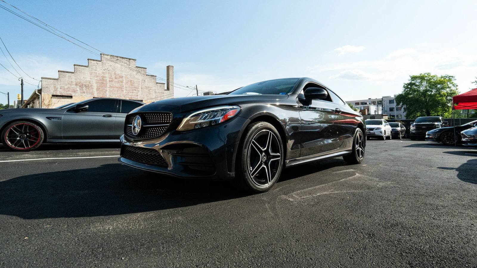 Used 2019 Mercedes-Benz C 300 4MATIC Coupe w/ AMG Line image 6