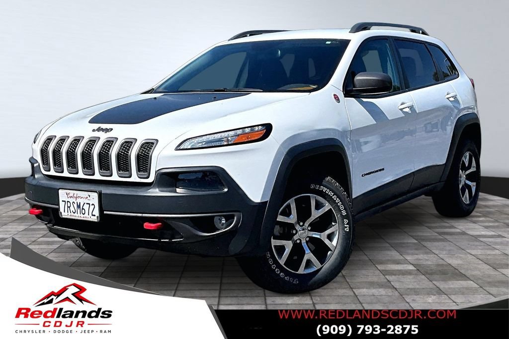 Certified 2016 Jeep Cherokee Trailhawk w/ Leather Interior Group AWD/4WD image 1