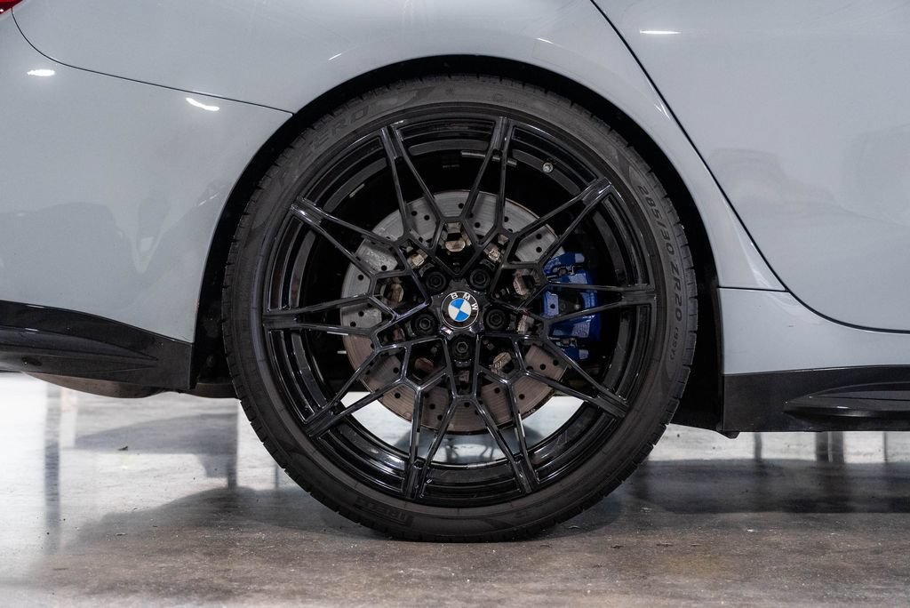 Used 2024 BMW M3 Competition w/ M Carbon Exterior Package RWD image 82