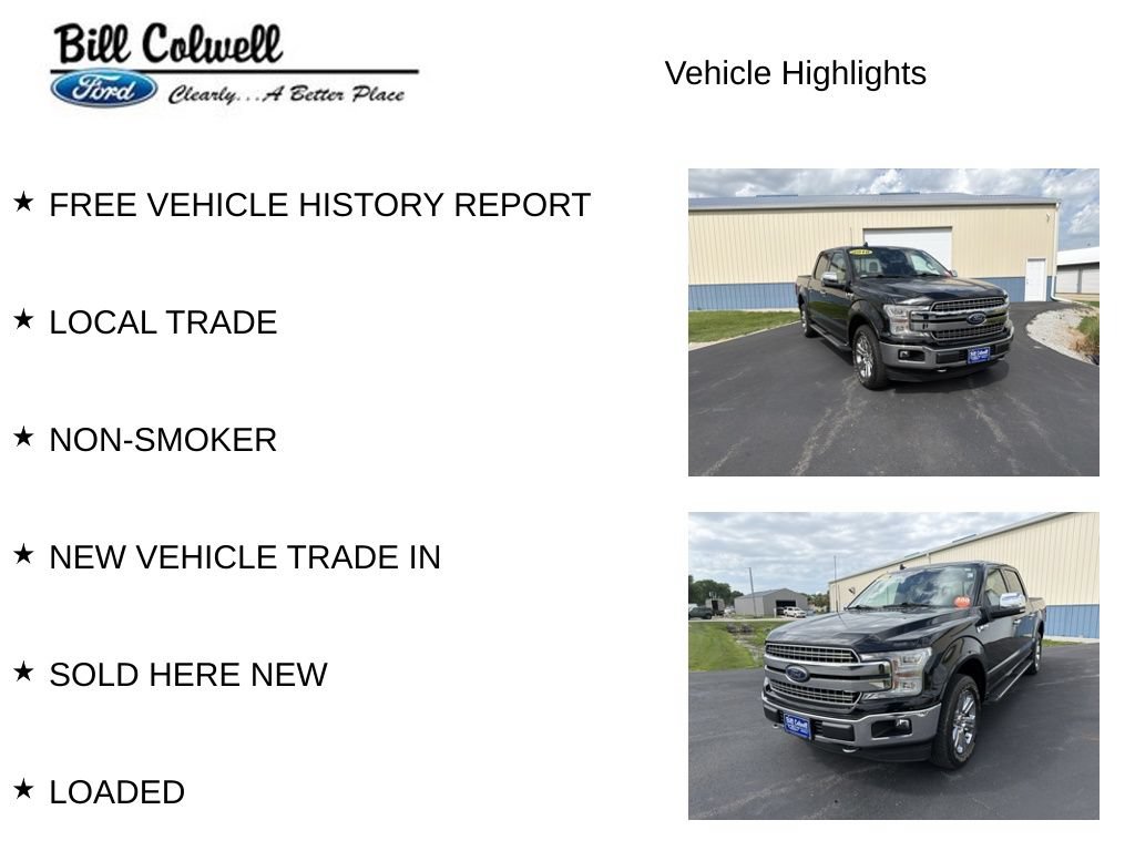 Certified 2018 Ford F150 Lariat w/ Equipment Group 502A Luxury AWD/4WD image 11