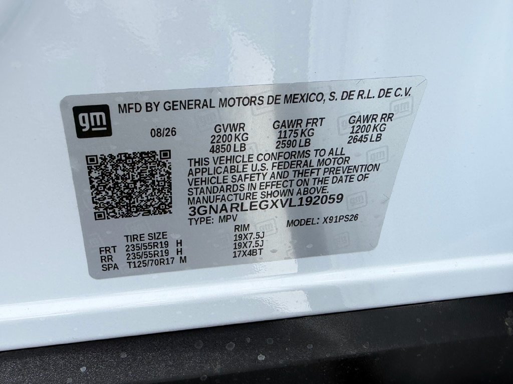 New 2027 Chevrolet Equinox RS w/ Convenience Package III FWD image 17