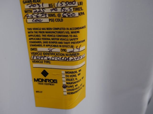 New 2024 Ford F600 4x4 Regular Cab Super Duty w/ Snow Plow Prep Package image 22