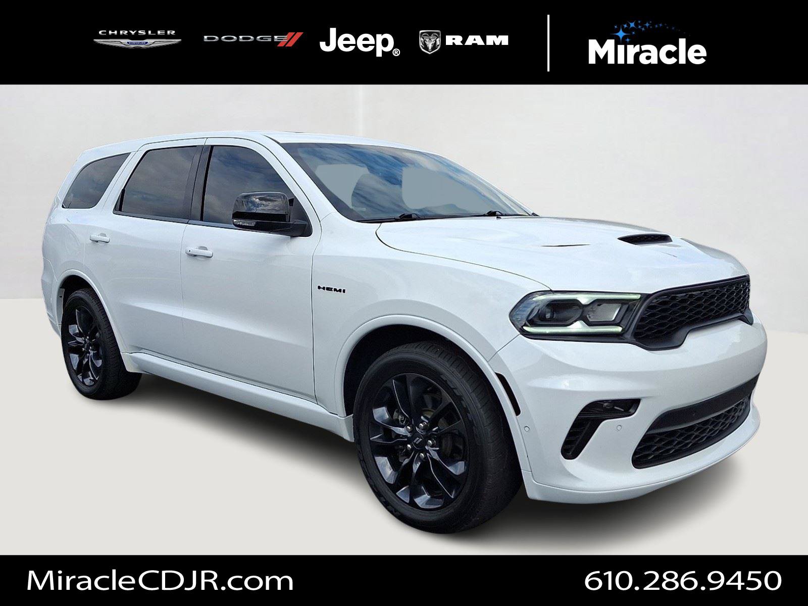 Used 2021 Dodge Durango R/T w/ Blacktop Package AWD/4WD image 1