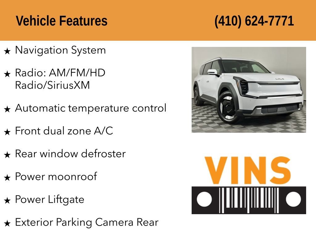 Used 2025 Kia EV9 Wind image 5