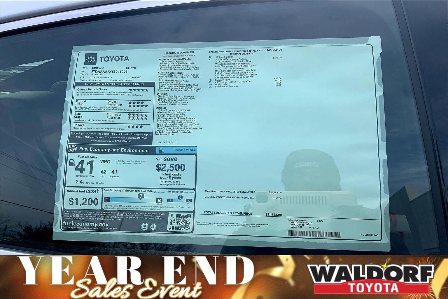 New 2026 Toyota Crown Limited image 18