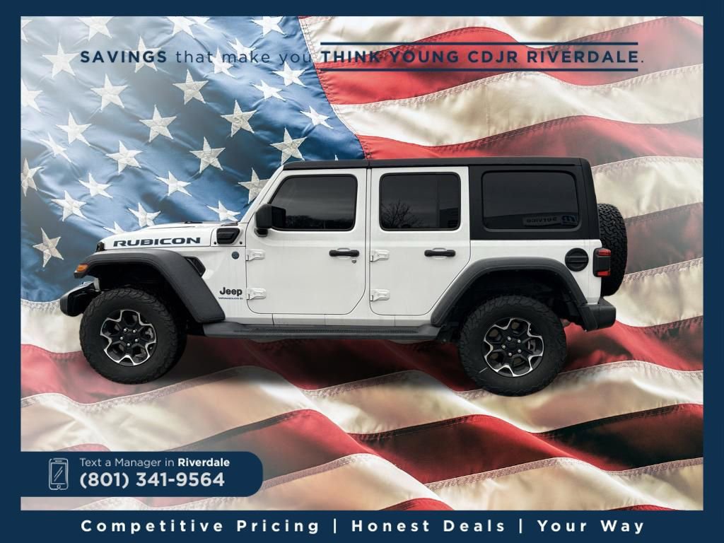 Used 2023 Jeep Wrangler Unlimited Rubicon 4xe image 8