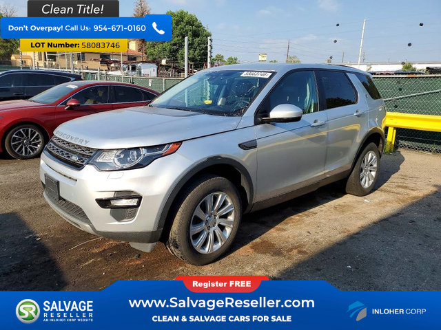 Used 2017 Land Rover Discovery Sport SE
