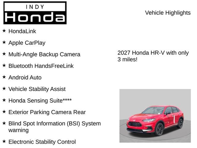 New 2027 Honda HR-V Sport image 7