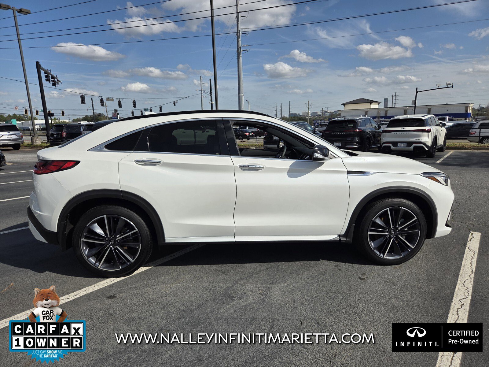 Certified 2025 INFINITI QX55 Luxe w/ Cargo Package image 5