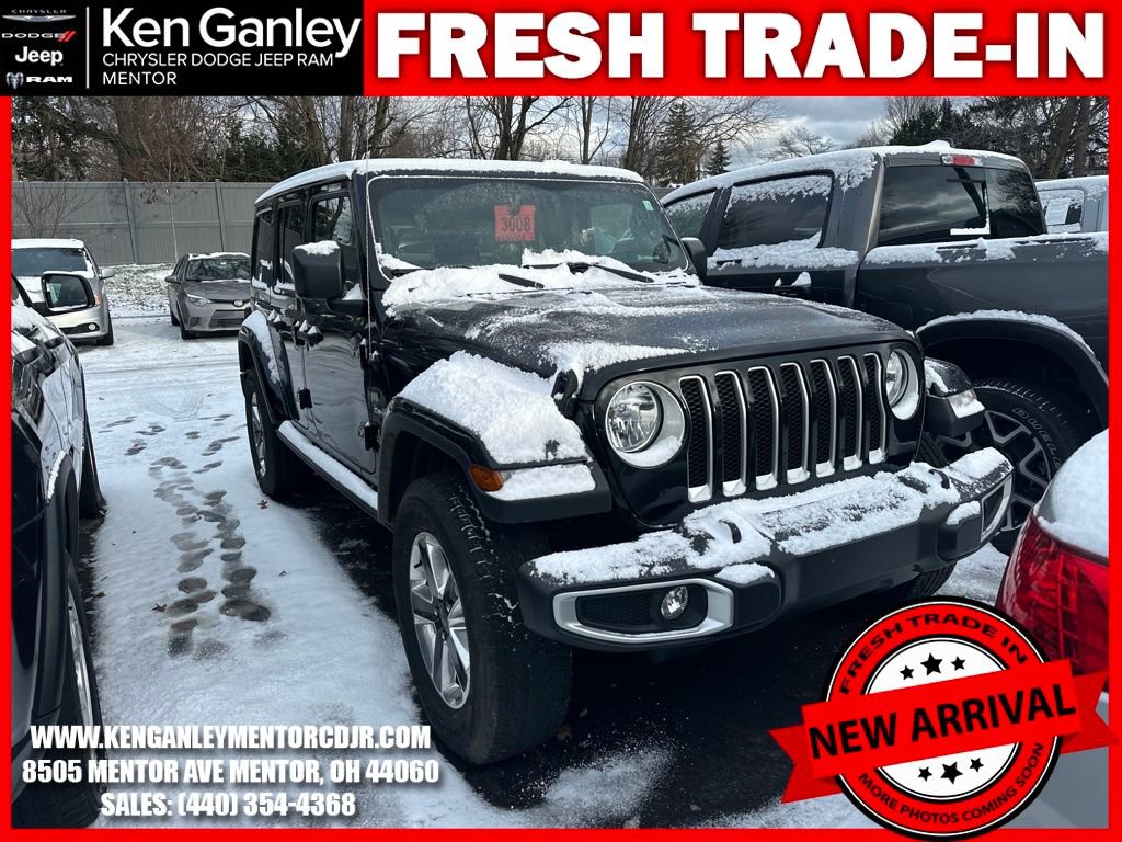 Certified 2022 Jeep Wrangler Unlimited Sahara w/ Cold Weather Group image 2
