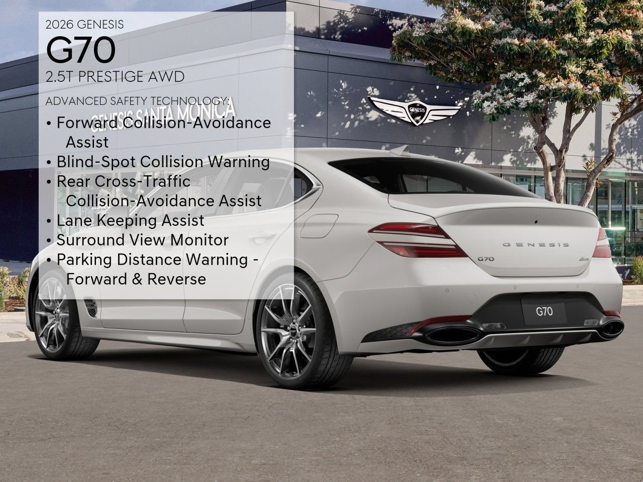 New 2026 Genesis G70 2.5T Prestige AWD/4WD image 8
