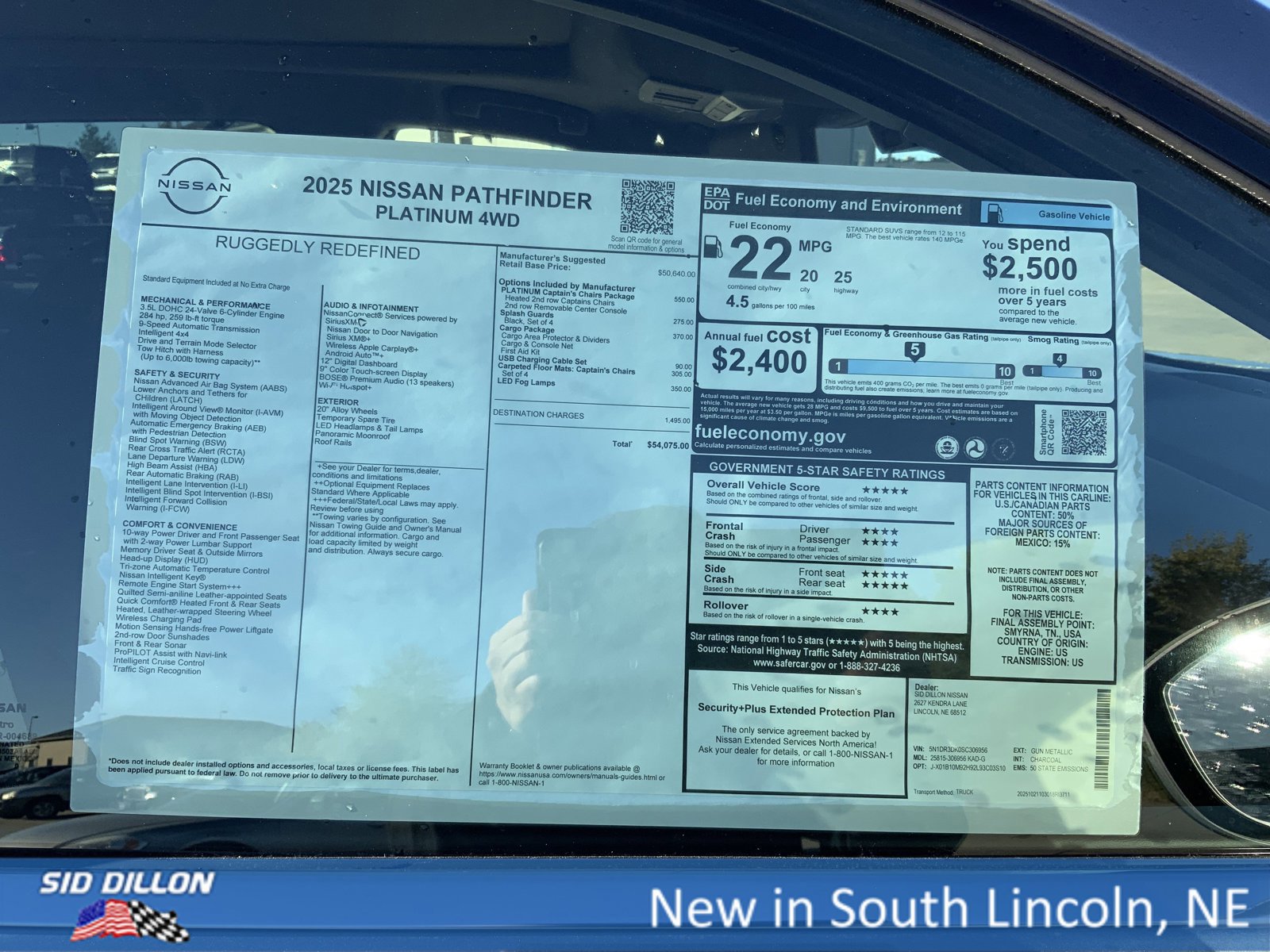 New 2025 Nissan Pathfinder Platinum image 13