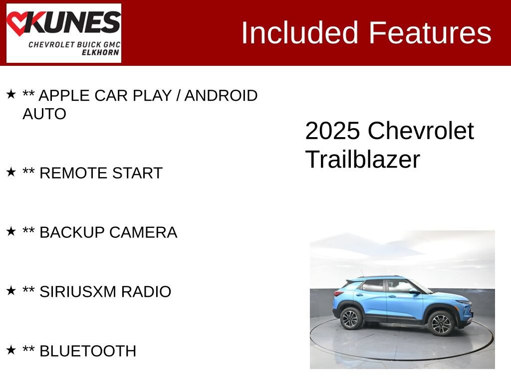 Used 2025 Chevrolet TrailBlazer LT AWD/4WD video 2
