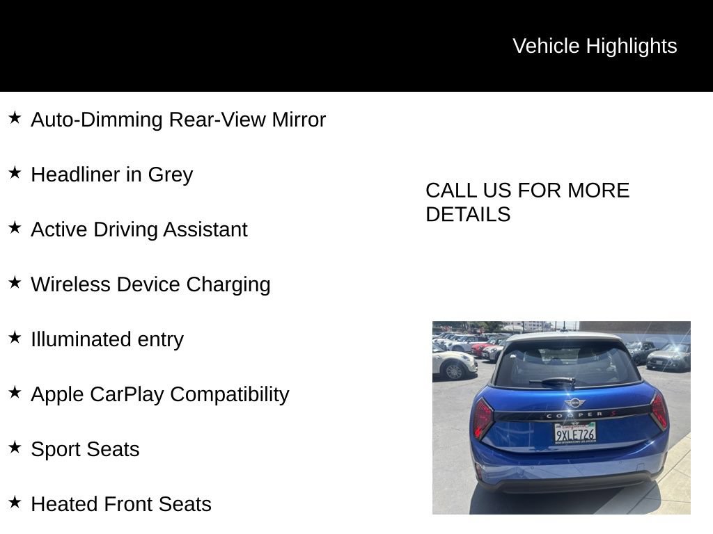Used 2026 MINI Cooper S FWD image 25