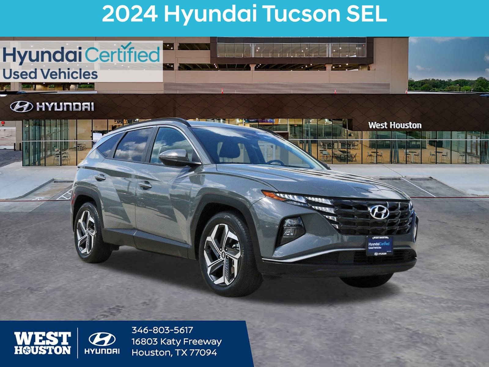 Certified 2024 Hyundai Tucson SEL w/ Convenience Package