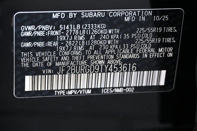 New 2026 Subaru Outback Limited XT image 21