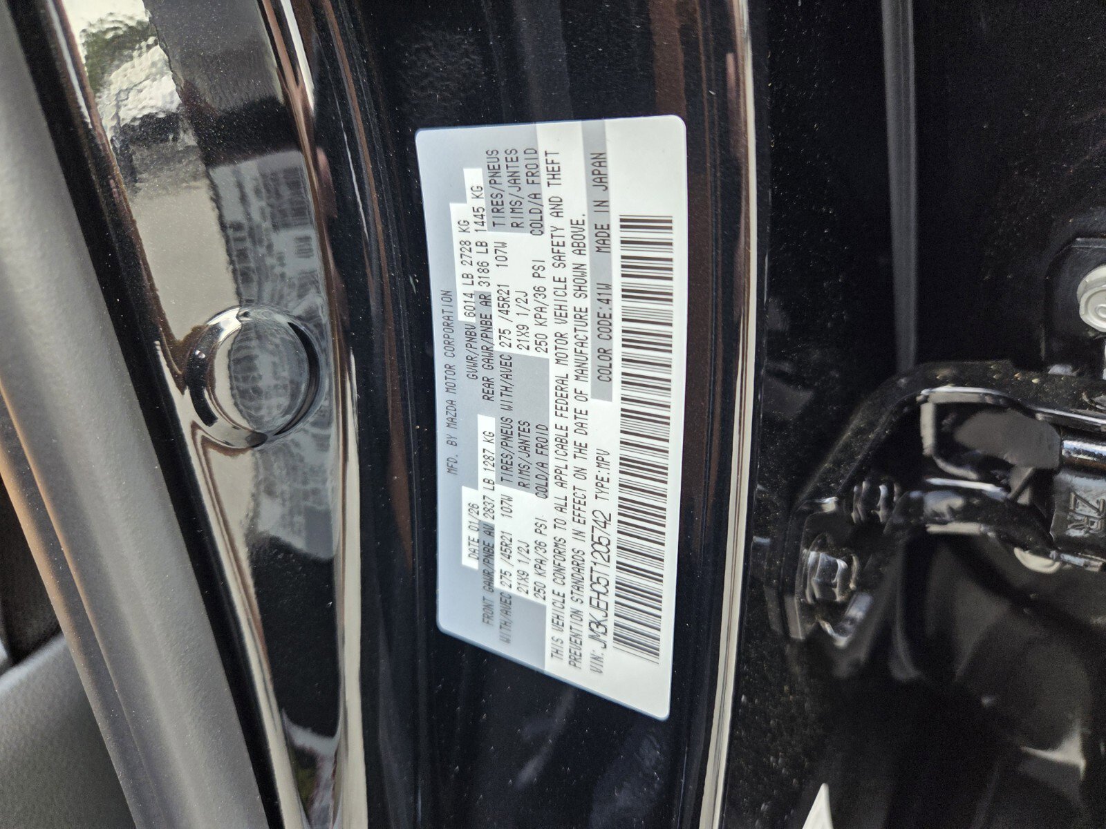 New 2026 MAZDA CX-70 3.3 Turbo S w/ Premium Plus AWD/4WD image 20