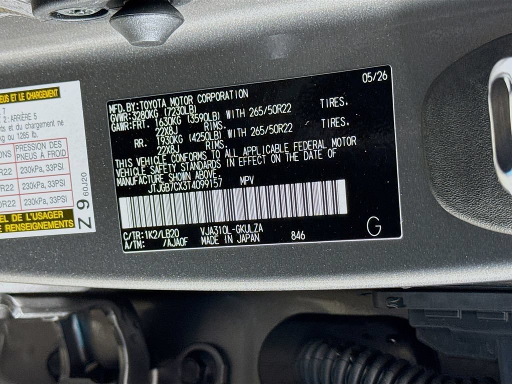New 2026 Lexus LX 600 4WD w/ Luxury Package image 24