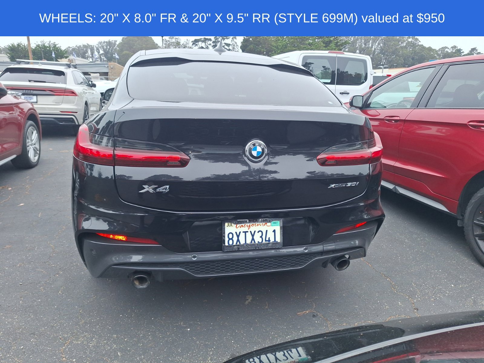 Used 2021 BMW X4 xDrive30i w/ M Sport Package AWD/4WD image 7