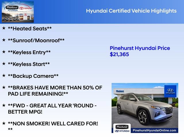Used 2022 Hyundai Tucson SEL w/ Convenience + Premium Package FWD image 36
