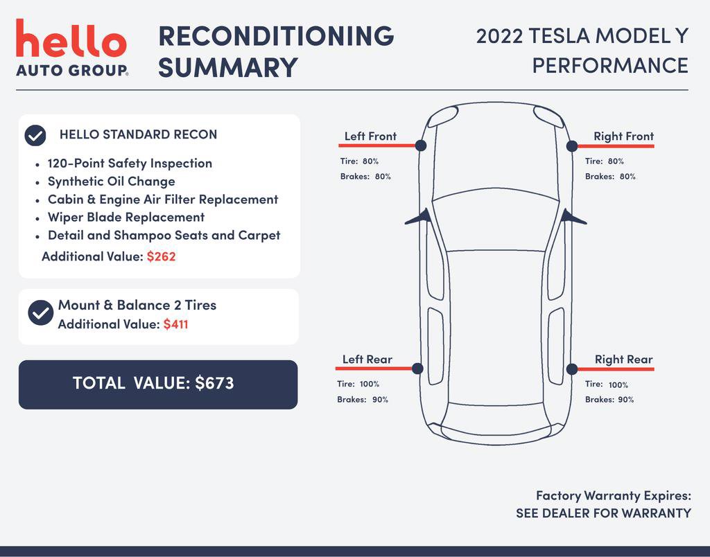 Used 2022 Tesla Model Y Performance AWD/4WD image 3