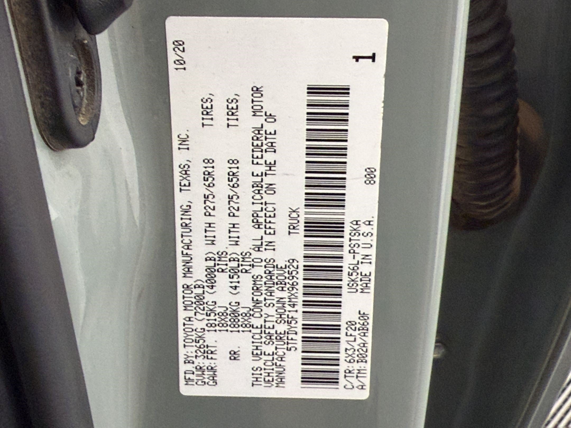 Used 2021 Toyota Tundra TRD Pro AWD/4WD image 27