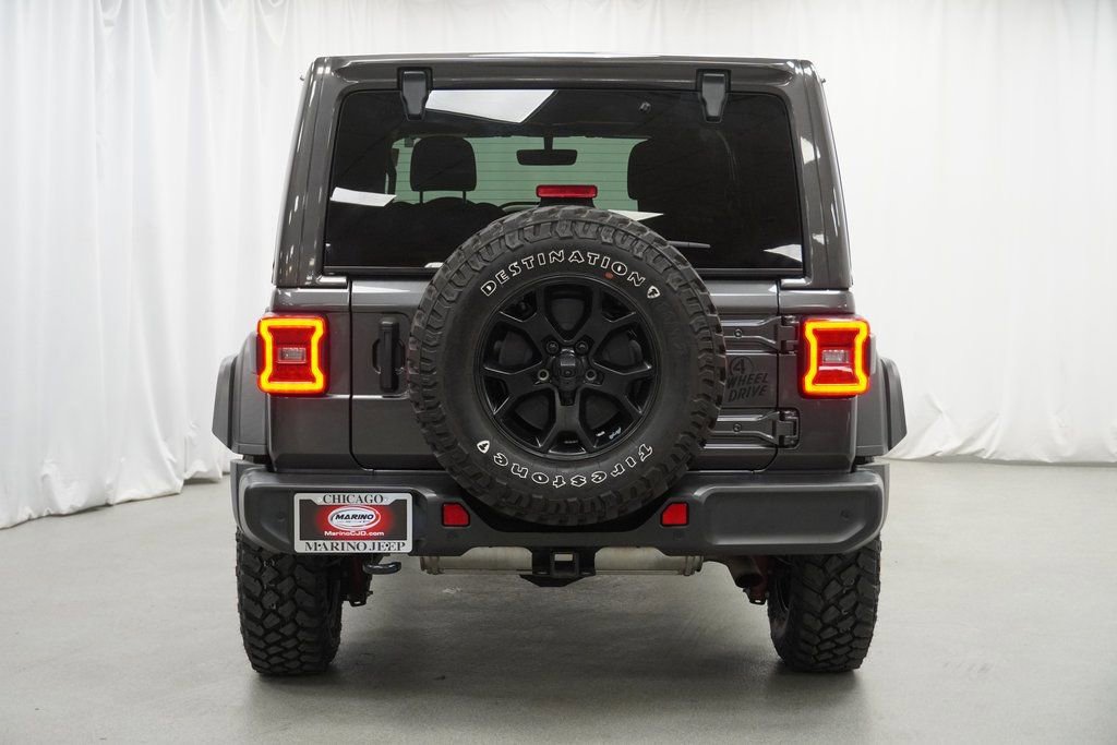 Certified 2021 Jeep Wrangler Unlimited Willys image 12