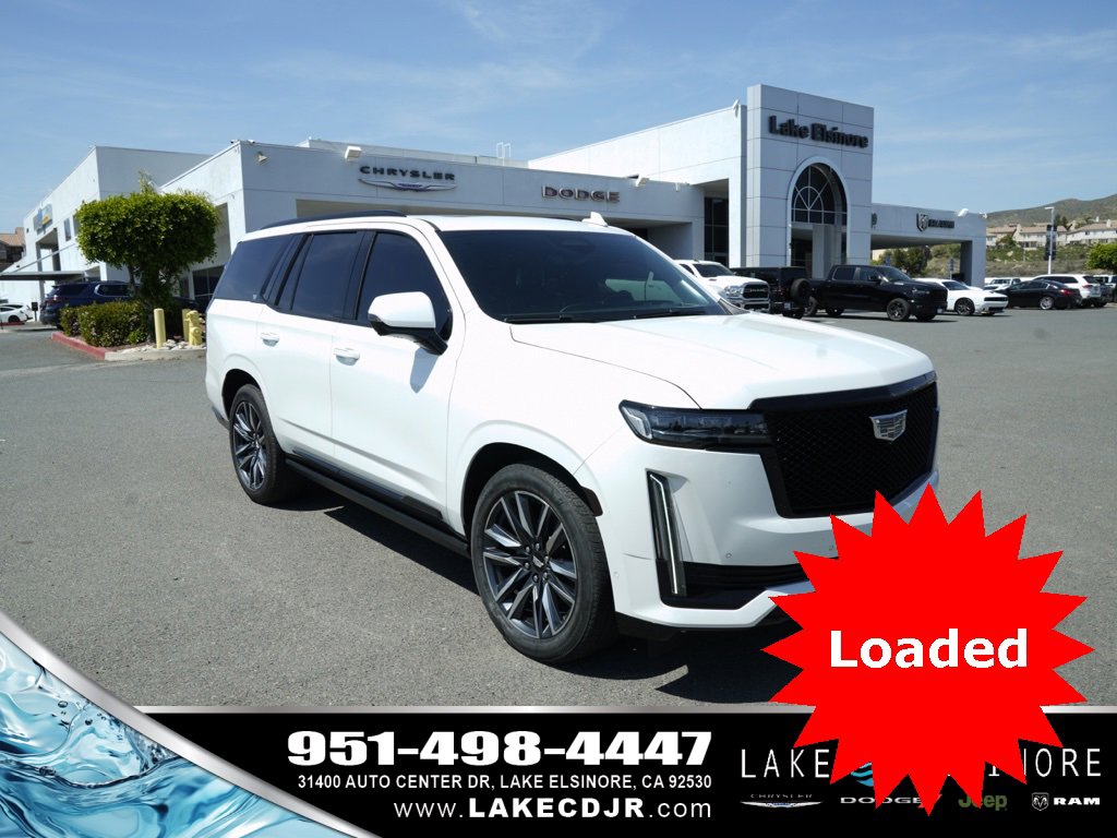 Used 2021 Cadillac Escalade Sport Platinum w/ Heavy-Duty Trailer Package