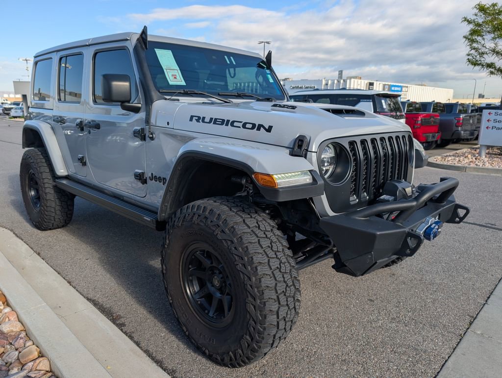 Used 2021 Jeep Wrangler Unlimited Rubicon w/ Trailer Tow Package AWD/4WD image 3