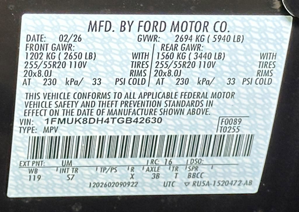 New 2026 Ford Explorer Active w/ Active Comfort Package image 47