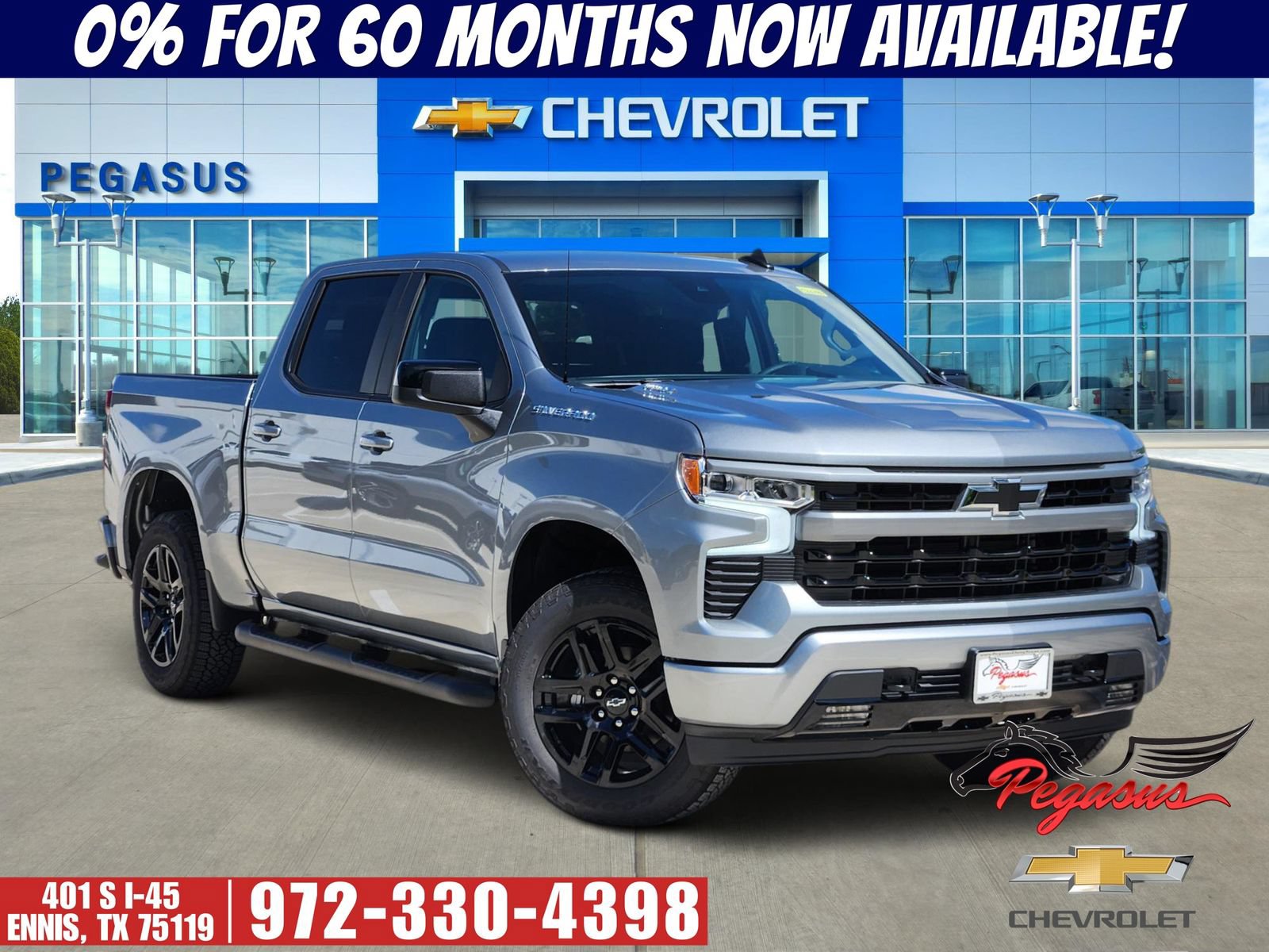 New 2026 Chevrolet Silverado 1500 RST w/ RST Select Package RWD image 1