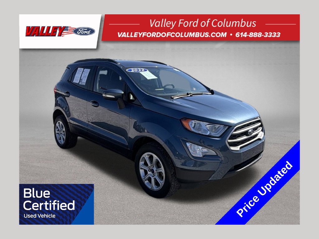 Certified 2022 Ford EcoSport SE w/ Interior Protection Package