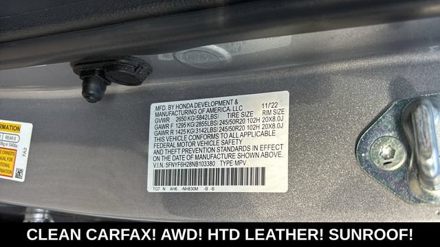 Used 2022 Honda Pilot Special Edition image 35