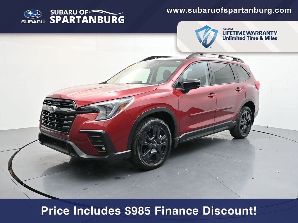 Certified 2025 Subaru Ascent Bronze Edition w/ Onyx Package