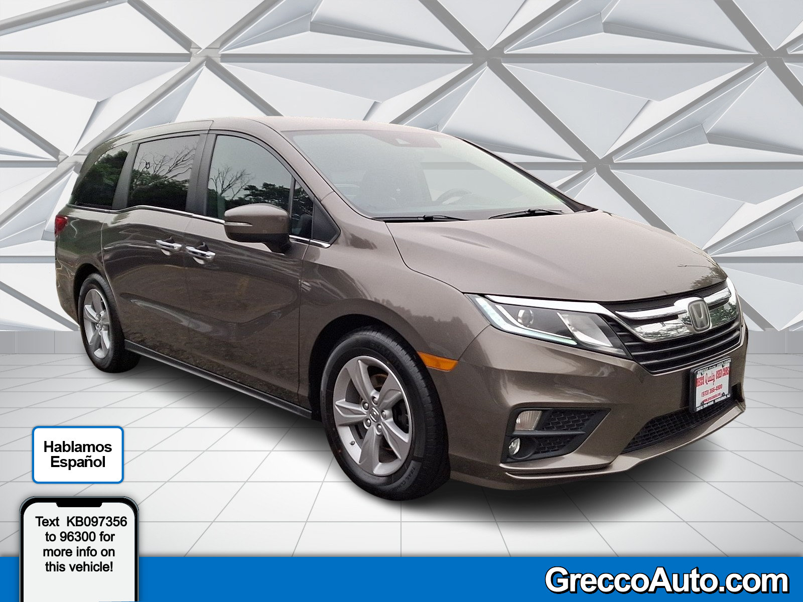 Certified 2019 Honda Odyssey EX