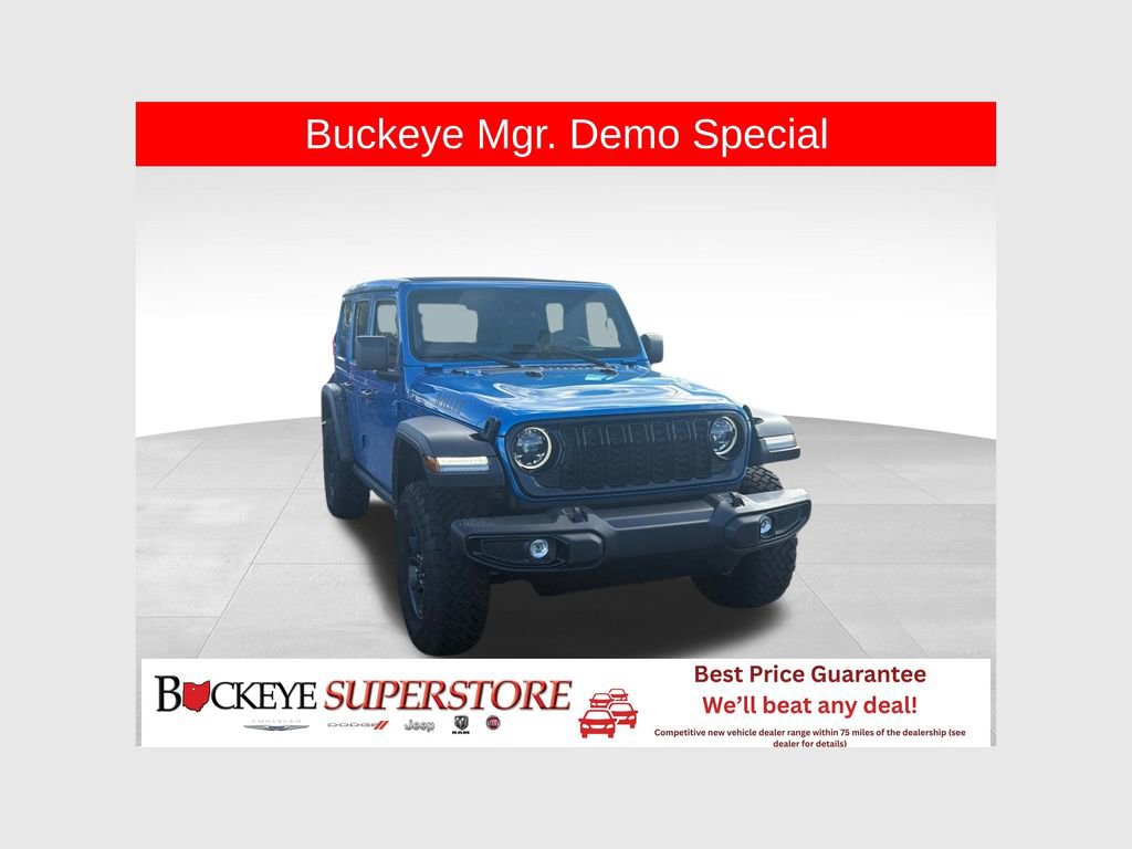 New 2025 Jeep Wrangler Unlimited Sport AWD/4WD image 1