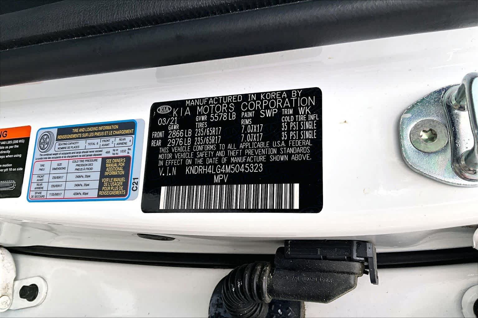 Used 2021 Kia Sorento EX FWD image 31