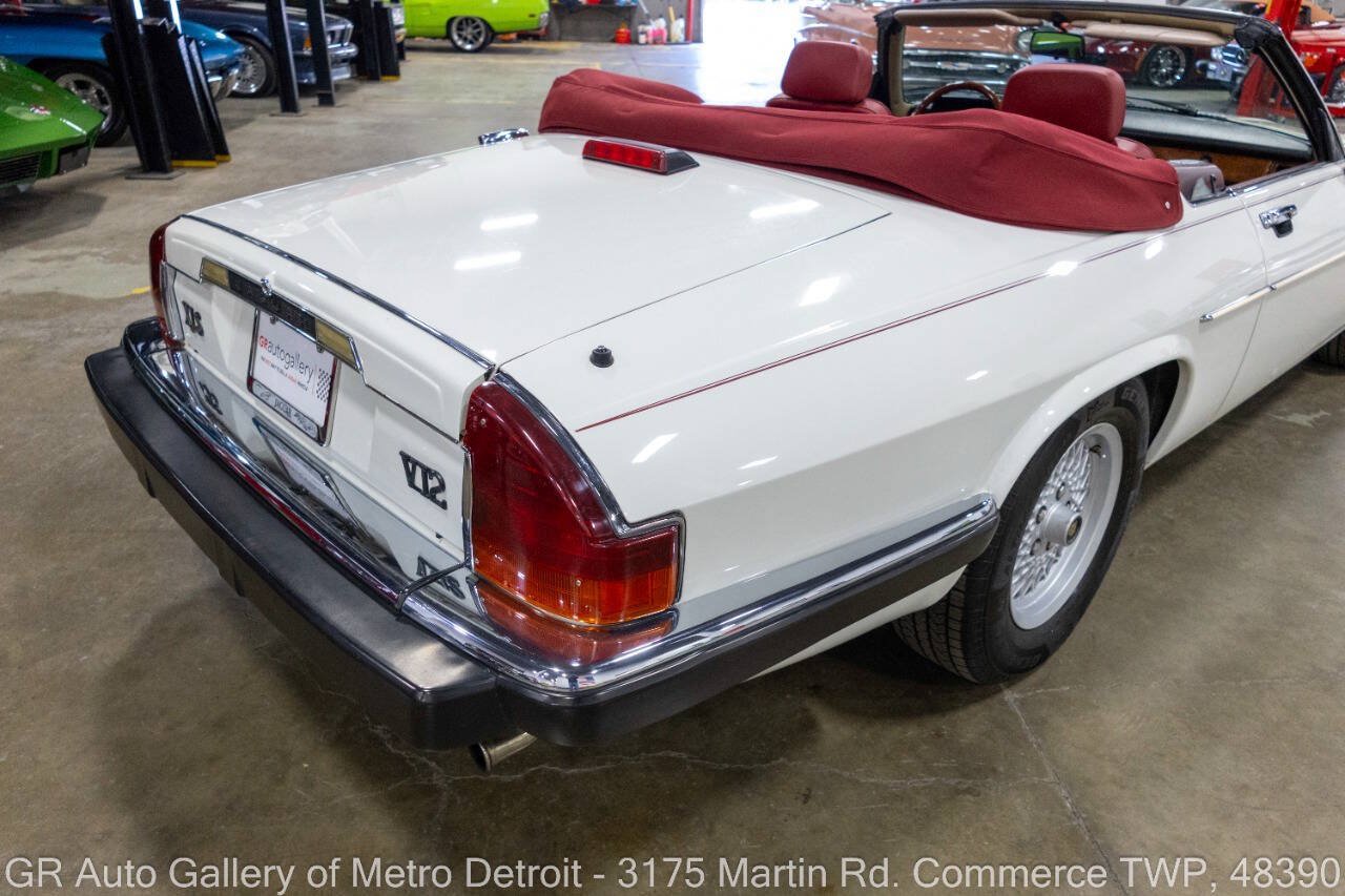 Used 1989 Jaguar XJS V12 Convertible RWD image 16