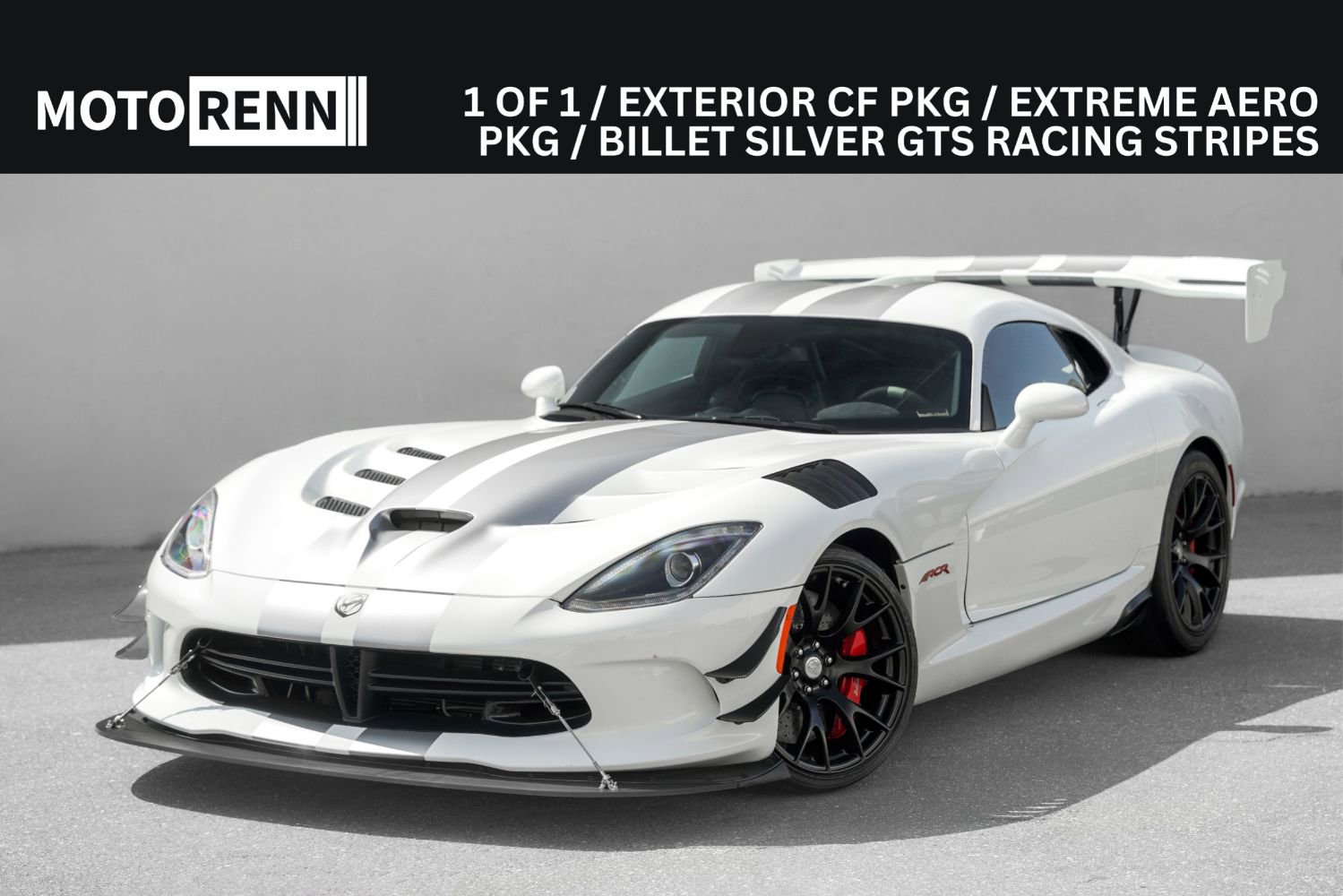 Used 2016 Dodge Viper ACR w/ Extreme Aero Package