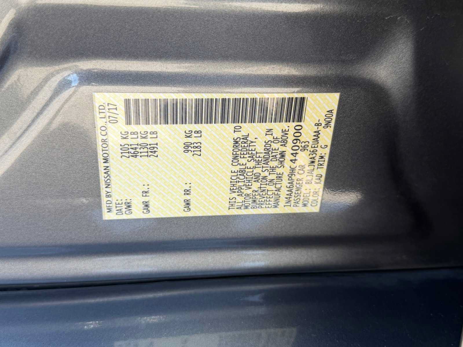 Used 2017 Nissan Maxima 3.5 SV FWD image 36