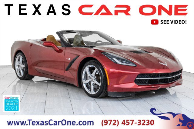Used 2014 Chevrolet Corvette Stingray Convertible w/ 2LT Preferred Equipment Group image 1