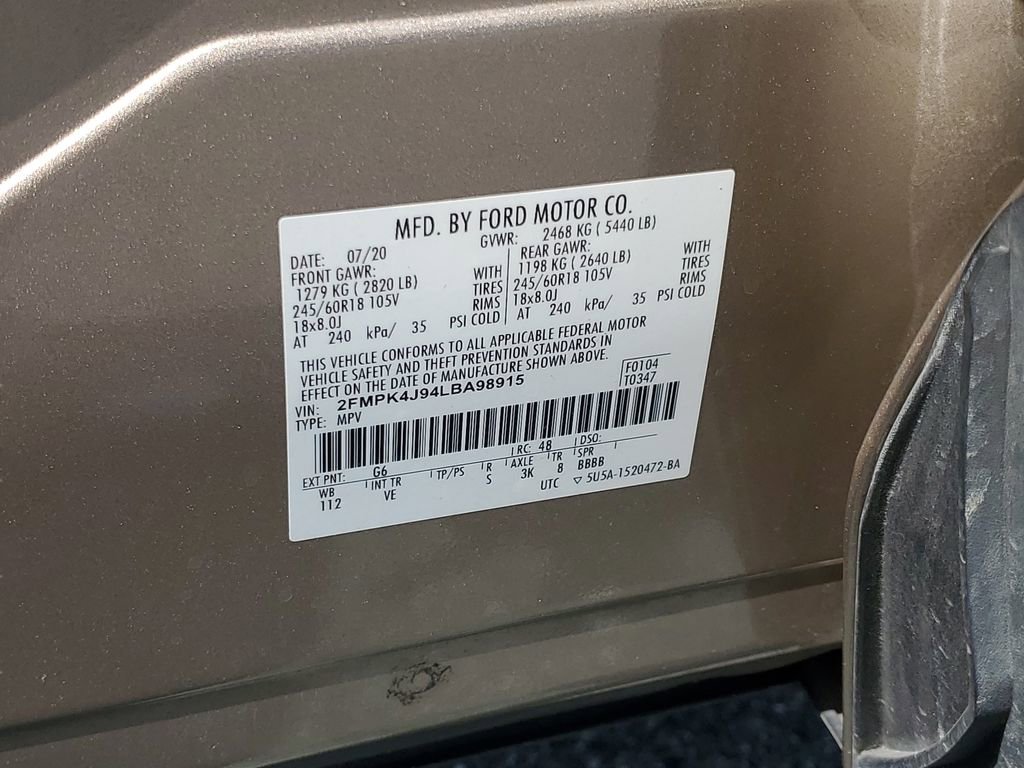 Used 2020 Ford Edge SEL w/ Convenience Package image 37