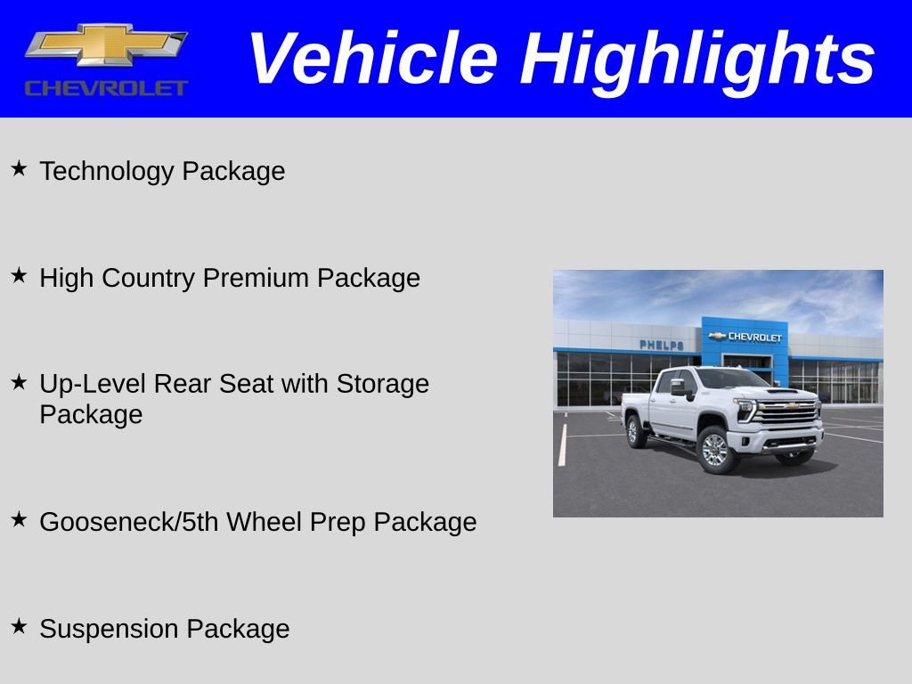 New 2026 Chevrolet Silverado 2500 High Country w/ High Country Premium Package AWD/4WD image 2