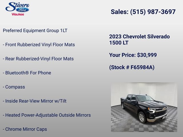 Used 2023 Chevrolet Silverado 1500 LT AWD/4WD image 16